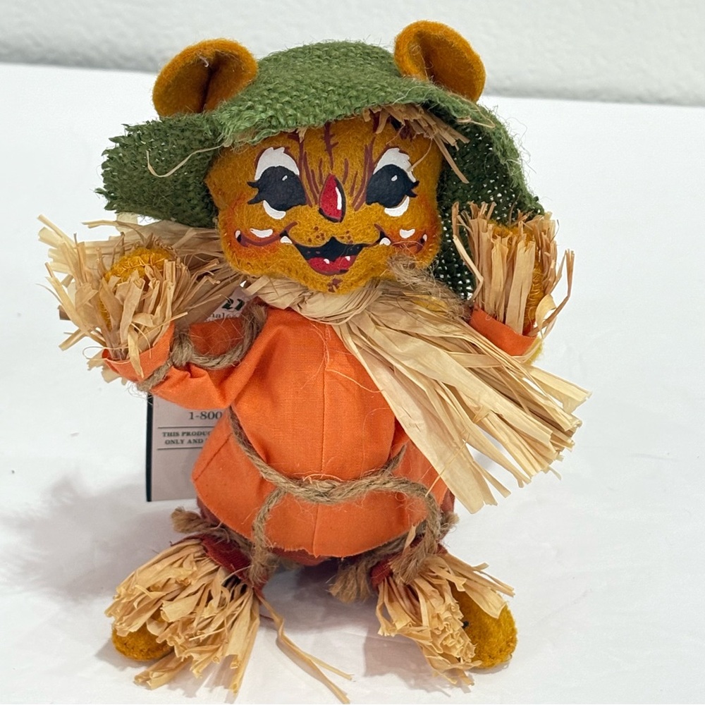2007 Annalee Collectable 6 inch Scarecrow Mouse